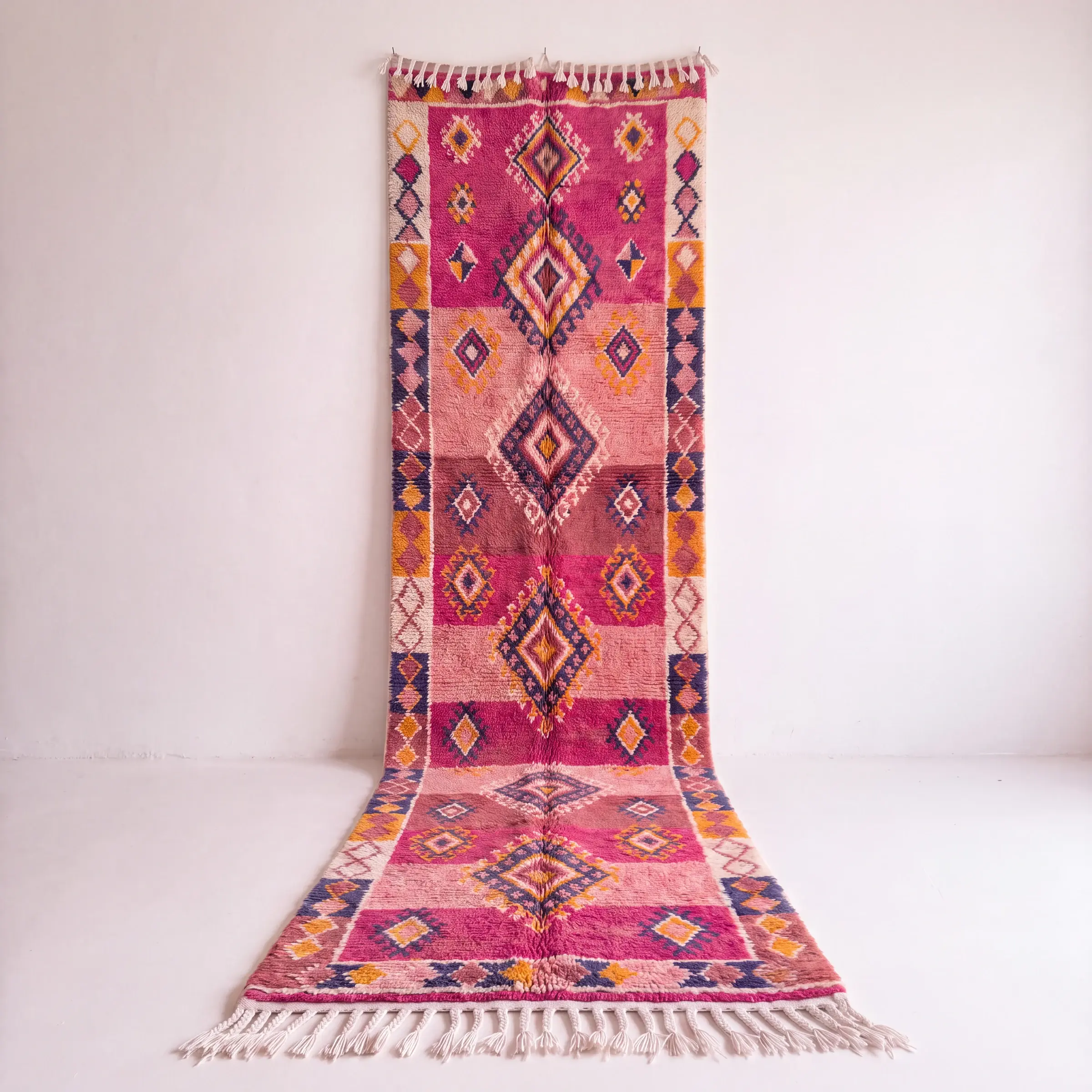Pink & Orange Boujad Rug