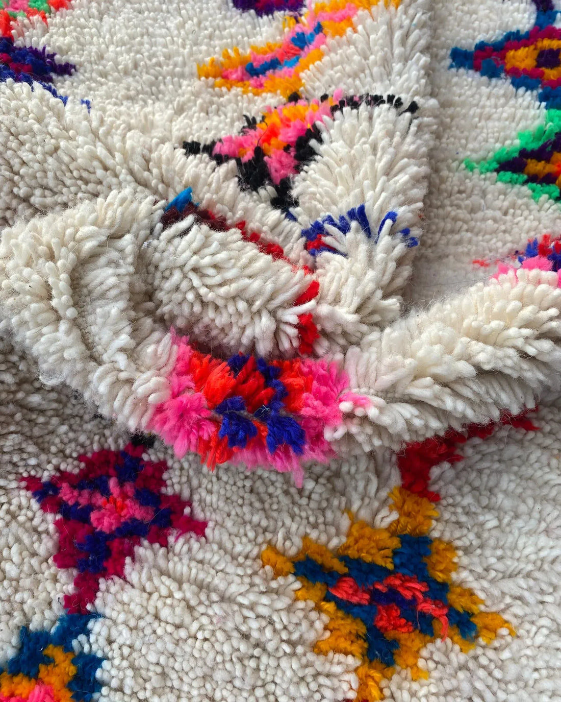 Multicolor Diamond Azilal Rug
